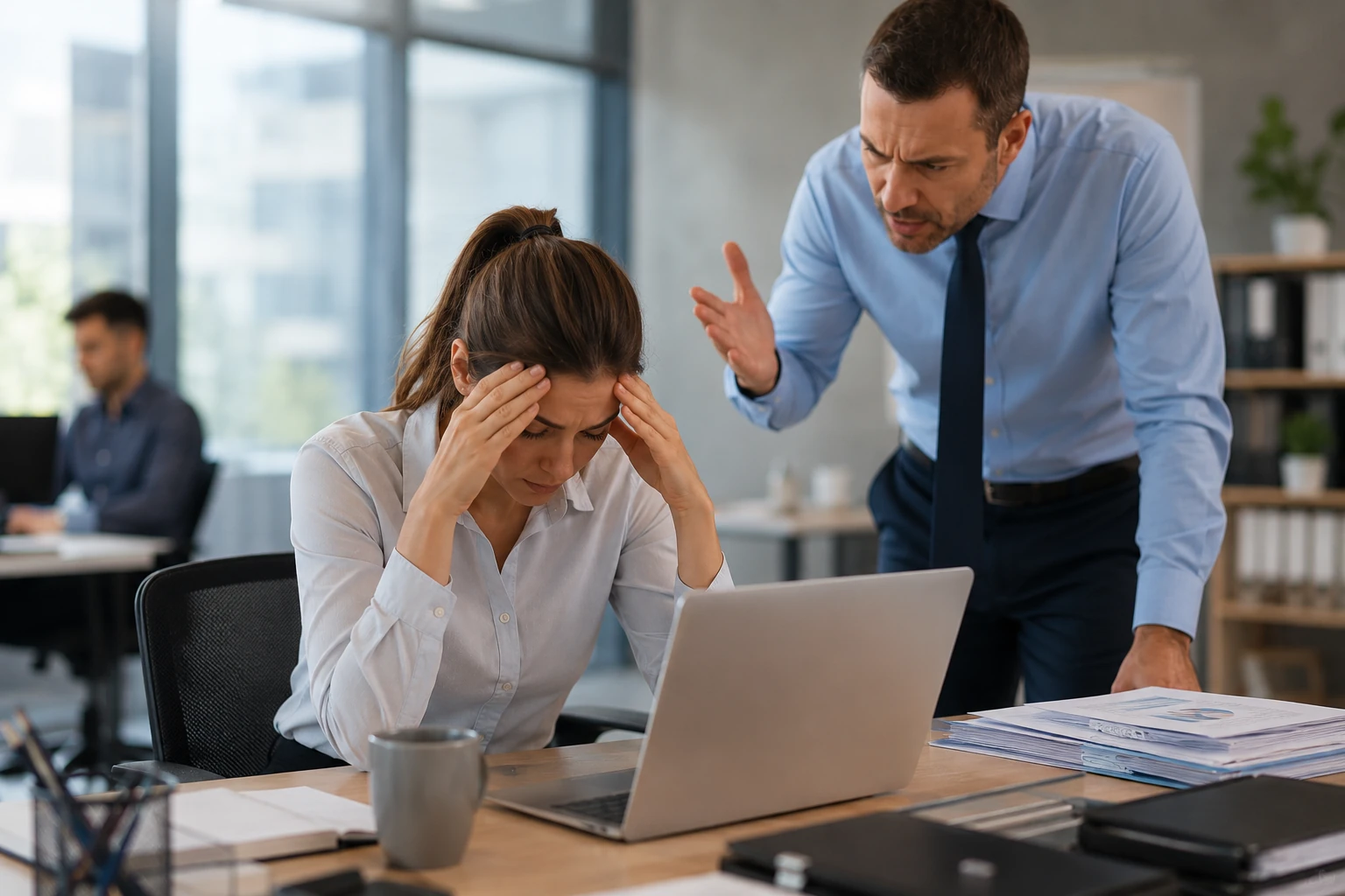 Pression psychologique au travail : quand faut-il agir ?
